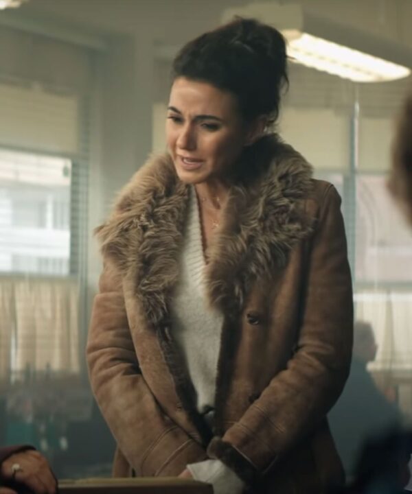 Superman and Lois Lana Lang Leather Coat Superman and Lois Lana Lang Leather Coat