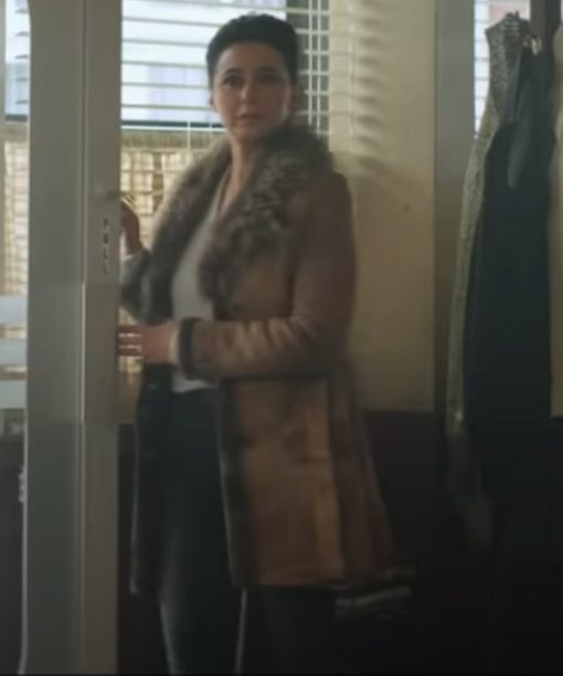 Superman and Lois Lana Lang Leather Coat Superman and Lois Lana Lang Leather Coat