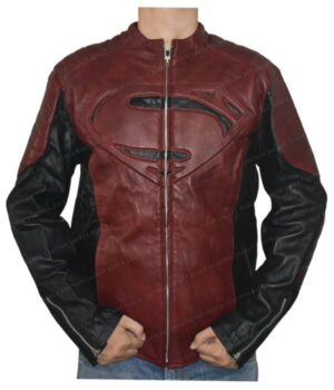  	Smallville Superman Maroon And Black Jacket