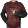  	Smallville Superman Maroon And Black Jacket
