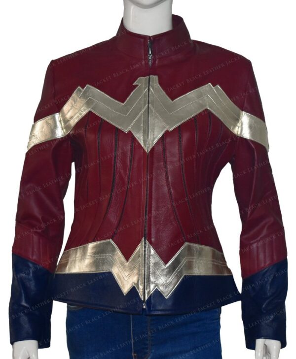 Wonder Woman Leather Jacket Wonder Woman Leather Jacket