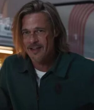  	Bullet Train Ladybug Green Cotton Zip Jacket