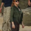 Jurassic World Claire Dearing Notched Collar Cotton Jacket Jurassic World Claire Dearing Notched Collar Cotton Jacket