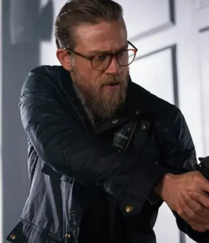  	The Gentlemen Charlie Hunnam Cotton Field Jacket