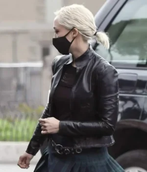  	Pom Klementieff Mission Impossible Real Leather Jacket