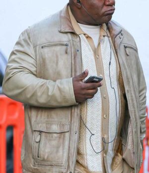  	Mission Impossible Ving Rhames Fallout Leather Jacket
