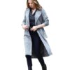  	Rebecca Ferguson Mission Impossible Gray Trench Coat