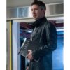  	Maze Runner The Death Cure Aidan Gillen Black Leather Coat