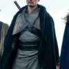  	The Wheel Of Time Daniel Henney Blue Wool Long Coat