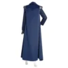  	The Wheel Of Time Rosamund Pike Blue Long Coat