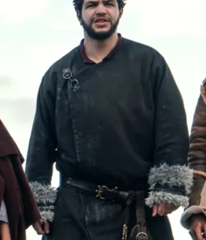  	The Wheel Of Time Marcus Rutherford Black Leather Coat