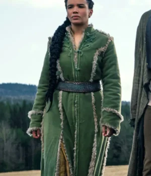  	The Wheel Of Time Zoë Robins Long Green Coat