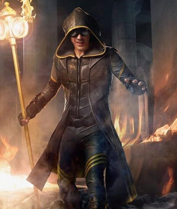 The Boys Lamplighter Black Leather Coat The Boys Lamplighter Black Leather Coat