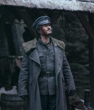  	Orlando Bloom Carnival Row Duster Coat