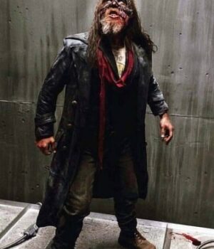  	Ryan Hurst The Walking Dead Real Leather Trench Coat