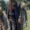  	Ryan Hurst The Walking Dead Real Leather Trench Coat