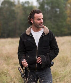  	The Walking Dead Men Season Rick Grimes 4 Jacket