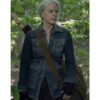  	The Walking Dead S10 Carol Peletier Blue Denim Jacket