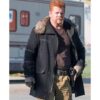  	The Walking Dead Abraham Ford Black Wool Jacket