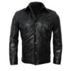 The Walking Dead The Governor Black Leather Jacket The Walking Dead The Governor Black Leather Jacket