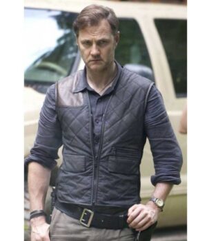  	The Walking Dead The Governor Brown Satin Vest