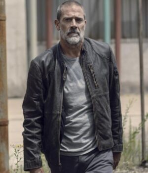  	The Walking Dead S09 Negan Leather Jacket