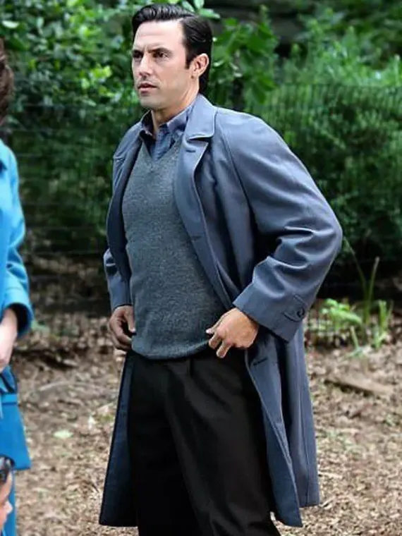 The Marvelous Mrs. Maisel Handsome Man Cotton Trench Coat The Marvelous Mrs. Maisel Handsome Man Cotton Trench Coat