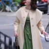  	The Marvelous Mrs. Maisel Mariam Maisel Beige Long Coat