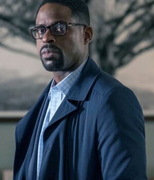 	This Is Us Randall Pearson Cotton Blue Coat