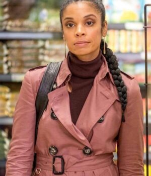  	This Is Us Susan Kelechi Watson Pink Coat