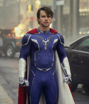  	Jupiter’s Legacy Brandon Sampson Blue Jacket