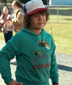  	Explorer Stranger Things Sea Green Hoodie