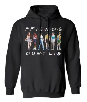  	Friends Don’t Lie Stranger Things Pullover Hoodie
