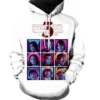 Stranger Things 3 Multicolor Hoodie Stranger Things 3 Multicolor Hoodie