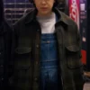  	Stranger Things Eleven Wool Plaid Checkered Jacket