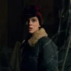  	Stranger Things Eleven Fur Collar Puffer Cotton Jacket