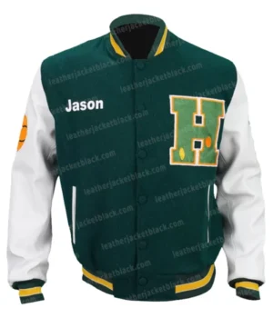  	Stranger Things Jason Carver Letterman Varsity Wool Jacket