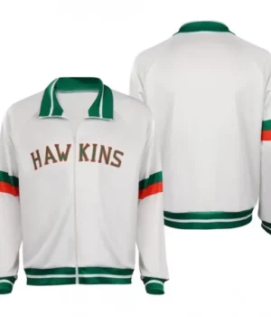  	Stranger Things Lucas Sinclair Hawkins Fleece Jacket