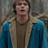  	Stranger Things Jonathan Byers Sherpa Blue Denim Jacket