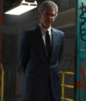  	Stranger Things Martin Brenner Blue Blazer Suiting Coat