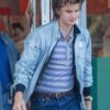 	Stranger Things Steve Harrington Bomber Satin Jacket