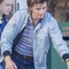  	Stranger Things Steve Harrington Bomber Satin Jacket