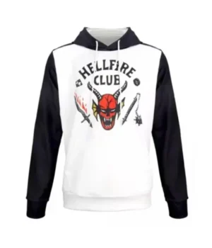  	Stranger Things Hellfire Club Fleece Hoodie