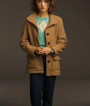  	Stranger Things 3 Nancy Wheeler Brown Jacket