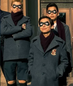 	The Umbrella Academy Uniform Wool Grey Jacket