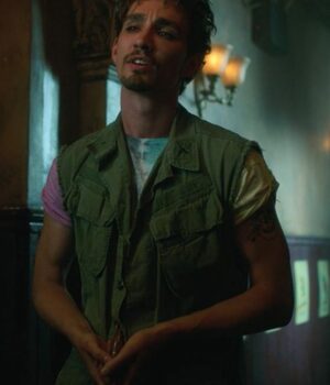  	Klaus Hargreeves The Umbrella Academy Green Vest