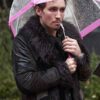  	The Umbrella Academy Klaus Shearling Coat