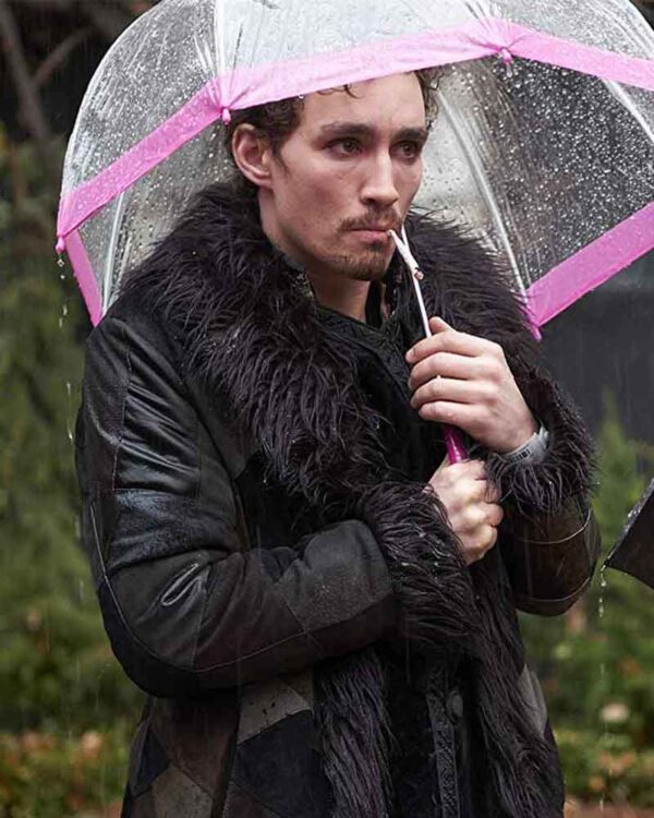 The Umbrella Academy Klaus Shearling Coat The Umbrella Academy Klaus Shearling Coat