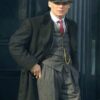  	Peaky Blinders Cillian Murphy Black Wool Coat