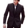  	Peaky Blinders Luca Changretta Black Suiting Fabric Tuxedo Jacket